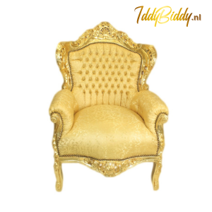 gouden barok stoel